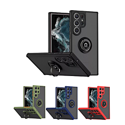 Galaxy S25 Ultra Hard PC Rear / Soft TPU Colorful Border Case